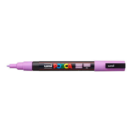 Dekorační popisovač Posca PC-3M, 0,9 - 1,3 mm, levandulová (P11)