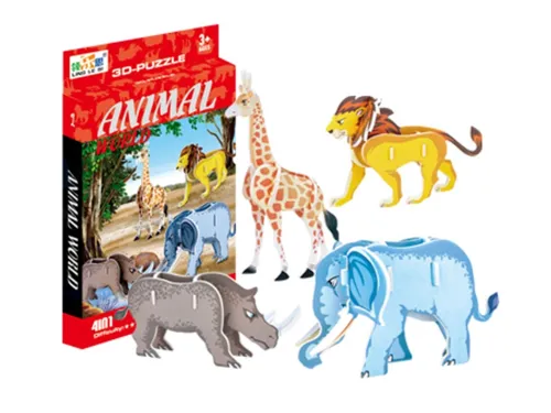 Model 3D puzzle - Svět zvířat C113