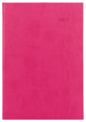 Týdenní diář 2027 Graspo A5 Viva růžový