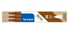 Sada 3 ks náplní Pilot FriXion Ball, střední hrot M 0,7mm - výběr barev (6)