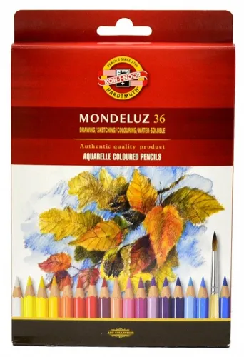 Pastelky akvarelové MONDELUZ Koh-i-noor 3719, 36ks