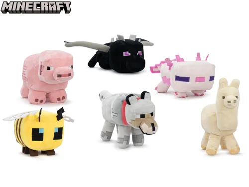 Plyšák Minecraft postavička 30 cm, 6 druhů