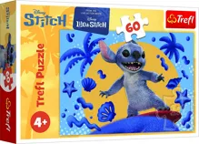 Puzzle Den se Stitchem 33x22cm 60 dílků v krabici 21x14x4cm (1)
