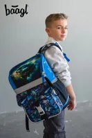 Školní aktovkový set 5dílný BAAGL Zippy Závodní auto (7)