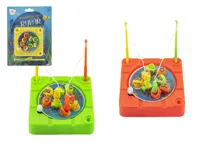 Hra ryby/rybář magnetická plast 10x10cm na natažení 3 barvy na kartě 15x20x3cm Hra ryby/rybář magnetická plast 10x10cm na natažení 3 barvy na kartě 15x20x3cm