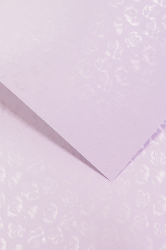 Galeria Papieru ozdobný papír Malé růže lila 220g, 20ks