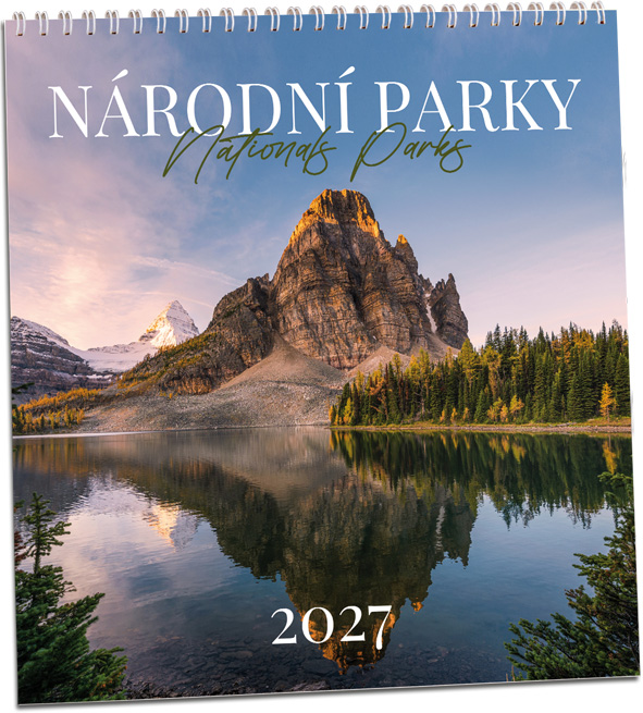 Levně Nástěnný kalendář 2027 Aria Národní parky