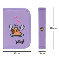 Školní aktovkový set 3-dílný Baagl Zippy Kapybara (11)