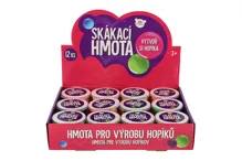Skákací hopíková hmota v kelímku - mix barev (1)