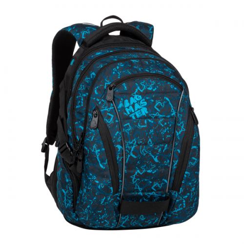 Bagmaster studentský batoh BAG 20 B Blue/Black, 3 roky záruka