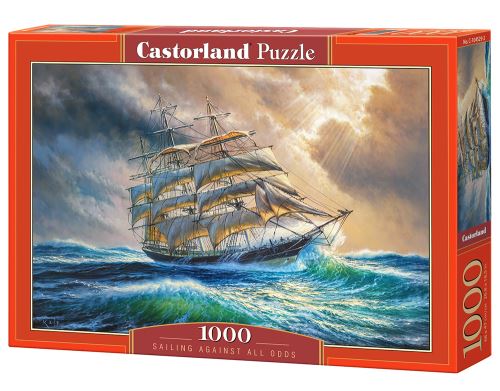 Puzzle Castorland 1000 dílků - Plachetnice na moři