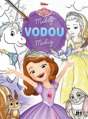 Omalovánky A4 Maluj vodou Sofie První