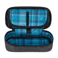 Studentský penál Bagmaster Case Porto 26 B modrý kostičky (3)