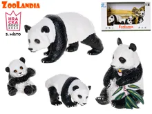 Set Zoolandia pandí pár s mláďaty