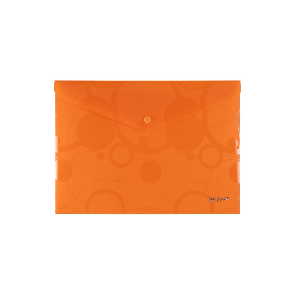 Levně Obálka s drukem A4 psaníčko NEO COLORI - oranžová