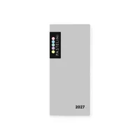 Měsíční diář 2027 Karton P+P - PVC PASTELINI šedá