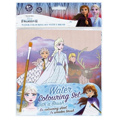 Omalovánky vodové se štětcem Frozen 2 - Ledové království