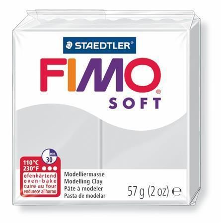 FIMO® soft 8020 modelovací hmota 57g - šedá (80)
