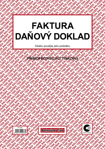 Faktura - daňový doklad A4