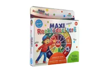 Terč na suchý zip maxi 70 cm rozkládací + míčky 4 ks (1)