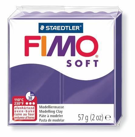 FIMO® soft 8020 modelovací hmota 57g - fialová (63)