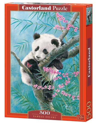 Puzzle Castorland 500 dílků - Pandí snění