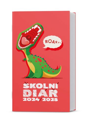 Týdenní školní diář 2024-2025 Baloušek - Kamil lamino - T-rex