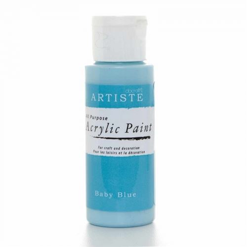 Akrylová barva ARTISTE - bleděmodrá (Baby Blue)