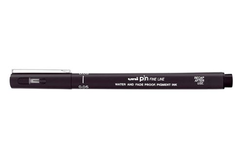 PIN005-200 liner, 0,05 mm, černý