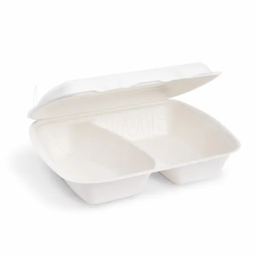 Menu box (cukrová třtina) 2dílný 241 x 202 x 70 mm 1000 ml, 50 ks