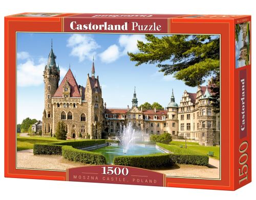 Puzzle Castorland 1500 dílků - Moszna Castle, Polsko