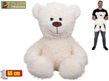 Plyšový medvěd Plush Friends 65 cm - bílý
