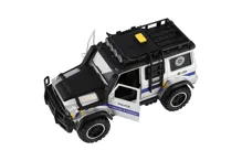 Auto záchranáři policie terénní 23 cm na setrvačník se světlem a zvukem (5)