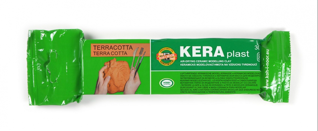 Levně Koh-i-noor modelovací hmota 131709 KERAplast terra 300g