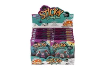 Lezoucí pavouk po skle halloweenský 8 × 6 cm - mix barev (1)