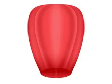 Lampión MFP štěstí létající 100x40cm barevný mix (1)