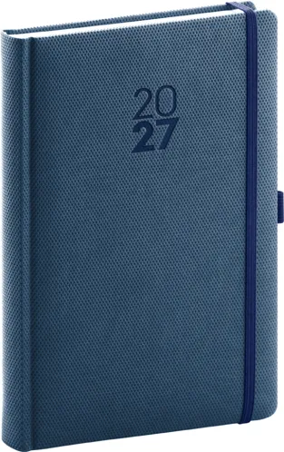Denní diář 2027 Notique A5 Diamante modrý