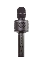 Mikrofon karaoke Bluetooth s USB kabelem - černý (5)