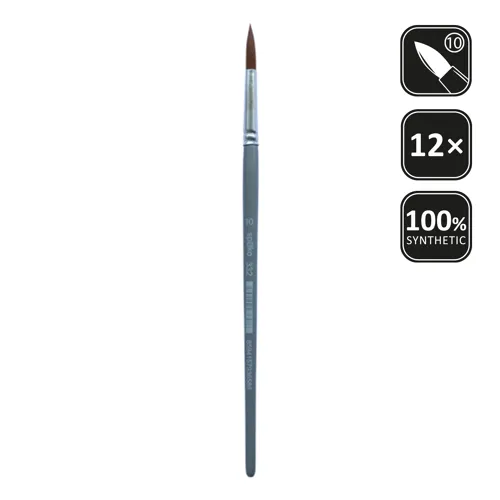 Syntetický štětec kulatý SPOKO - velikost 10