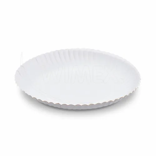 Talíř papírový (FSC Mix) hluboký bílý Ø22cm, 50 ks