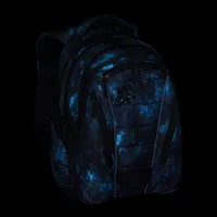 Studentský batohový set 2-dílný Bagmaster Bag 25 B černo-modrý (8)