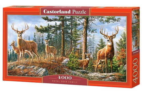 Puzzle Castorland 4000 dílků - Jeleni