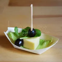 Fingerfood bodec (bambusový FSC 100%) VIDLIČKA 9 cm, 100 ks (2)