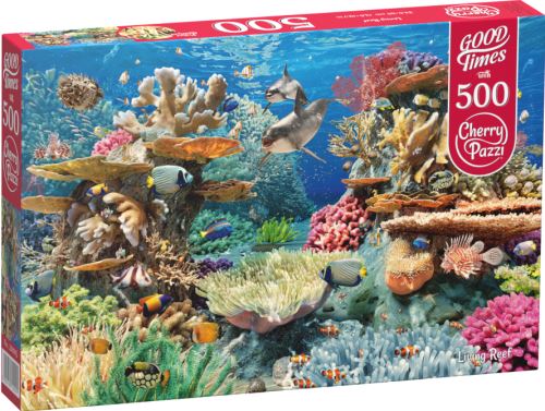 Puzzle 500d. Cherry Pazzi Mořský útes