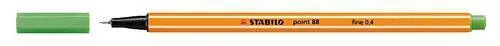 Liner Stabilo Point 88, 0,4mm - světle zelená