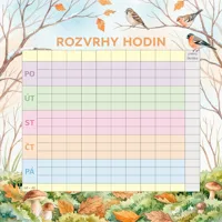 Nástěnný rodinný plánovací kalendář 2027 Notique Zvířátka, 30x30 cm (14)