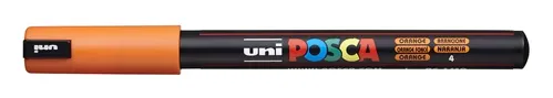 Dekorační popisovač Posca PC-1MR, oranžová (4), 0,7 mm