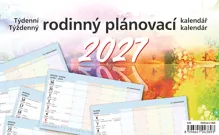 Stolní kalendář 2027 Helma Týdenní rodinný plánovací (2)