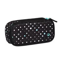 Studentský penál Bagmaster Case Supernova 23 A černo-tyrkysový