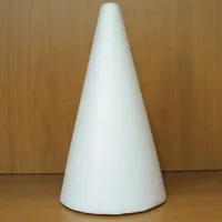 Polystyrenový kužel 15 cm